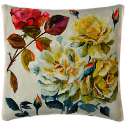 Designers Guild Couture Rose Cushion Fuchsia